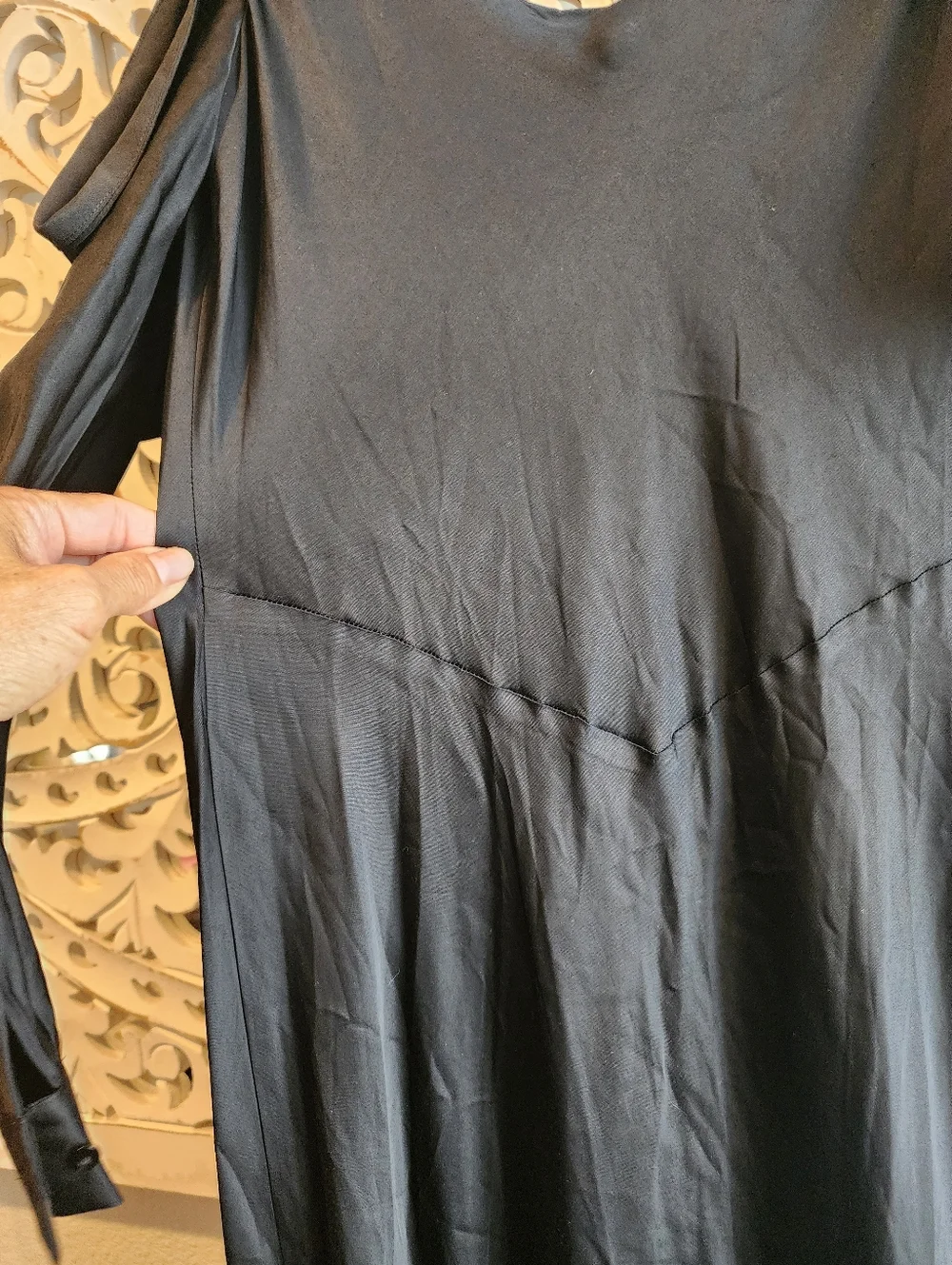 L'AGENCE JUNIPER COLD SHOULDER GOWN NWT SILKY MERMAID SILHOUETTE SZ 6 RP $524.00 - Picture 13 of 14